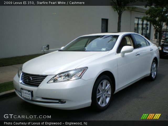 2009 Lexus ES 350 in Starfire Pearl White