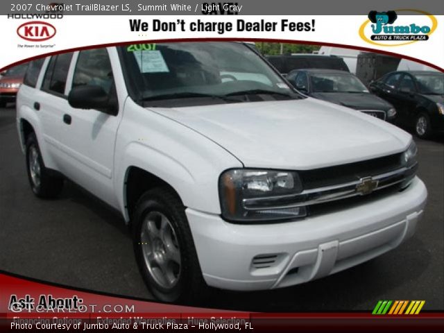 2007 Chevrolet TrailBlazer LS in Summit White
