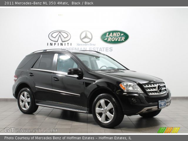 2011 Mercedes-Benz ML 350 4Matic in Black