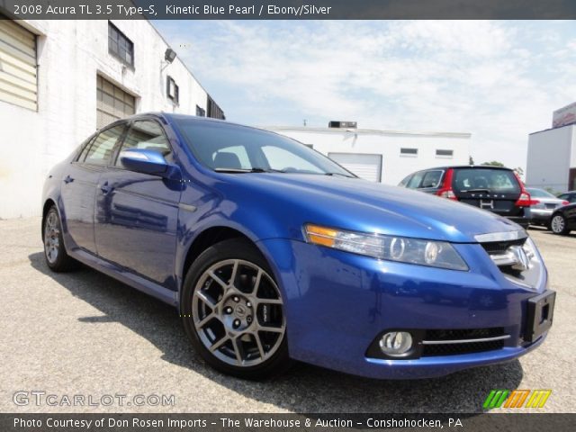 2008 Acura TL 3.5 Type-S in Kinetic Blue Pearl
