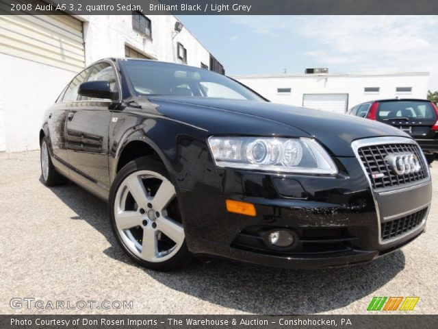 2008 Audi A6 3.2 quattro Sedan in Brilliant Black