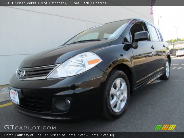 2011 Nissan Versa 1.8 SL Hatchback in Super Black