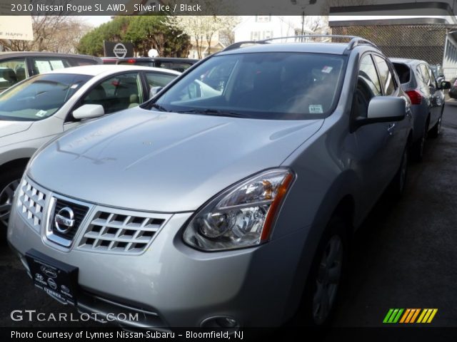 2010 Nissan Rogue SL AWD in Silver Ice