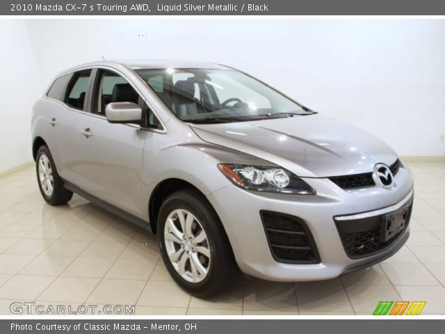 2010 Mazda CX-7 s Touring AWD in Liquid Silver Metallic