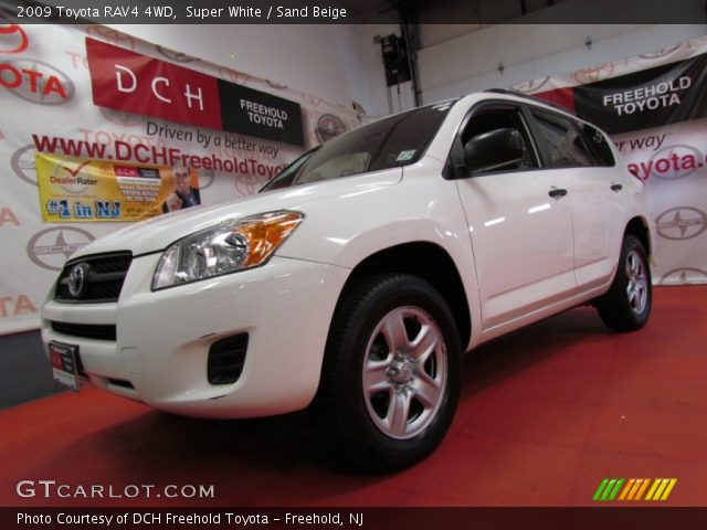 2009 Toyota RAV4 4WD in Super White