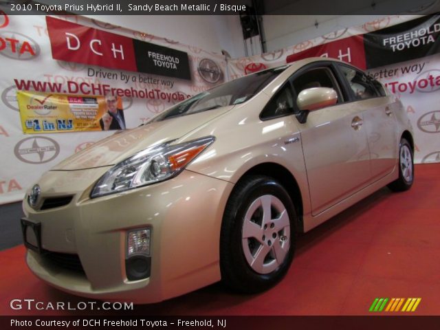 2010 Toyota Prius Hybrid II in Sandy Beach Metallic