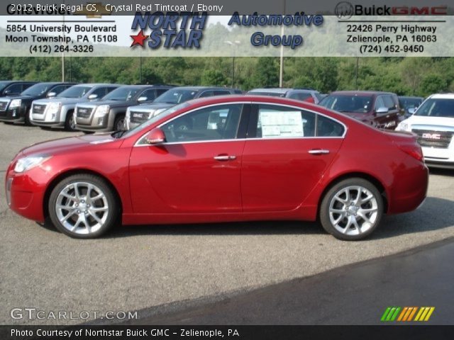 2012 Buick Regal GS in Crystal Red Tintcoat