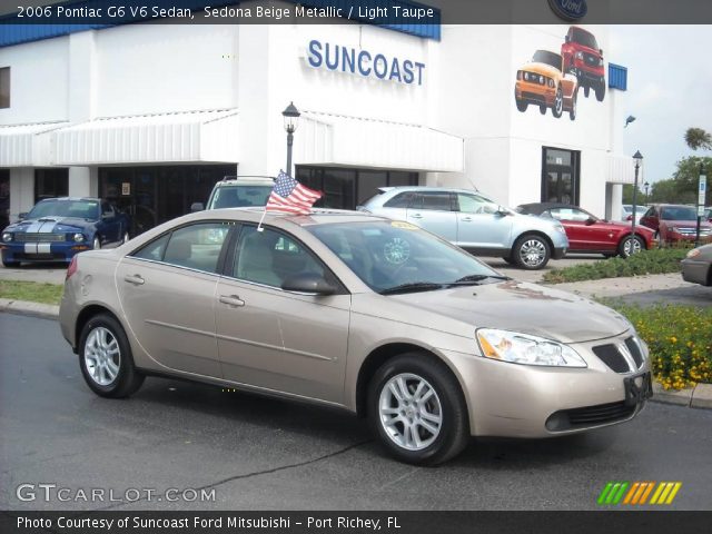 2006 Pontiac G6 V6 Sedan in Sedona Beige Metallic
