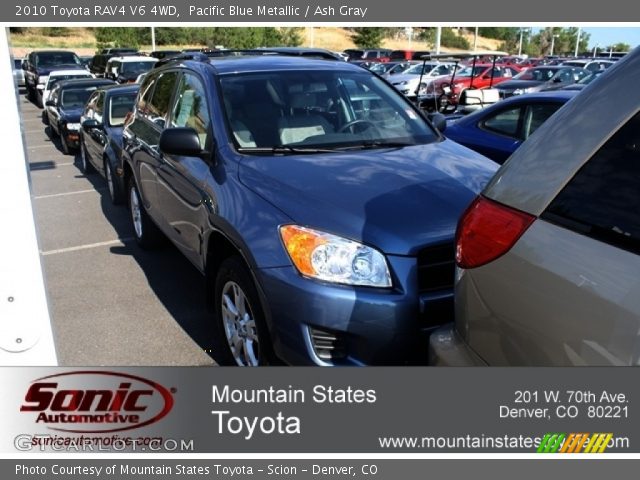 2010 Toyota RAV4 V6 4WD in Pacific Blue Metallic