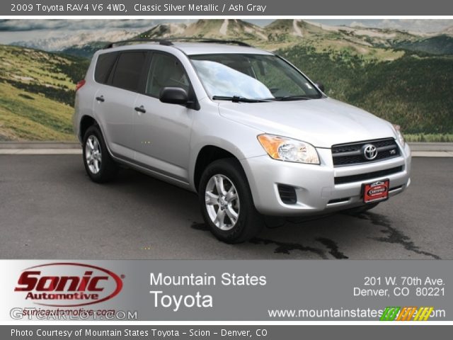 2009 Toyota RAV4 V6 4WD in Classic Silver Metallic