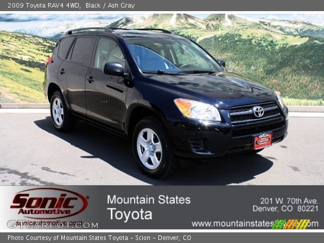2009 Toyota RAV4 4WD in Black