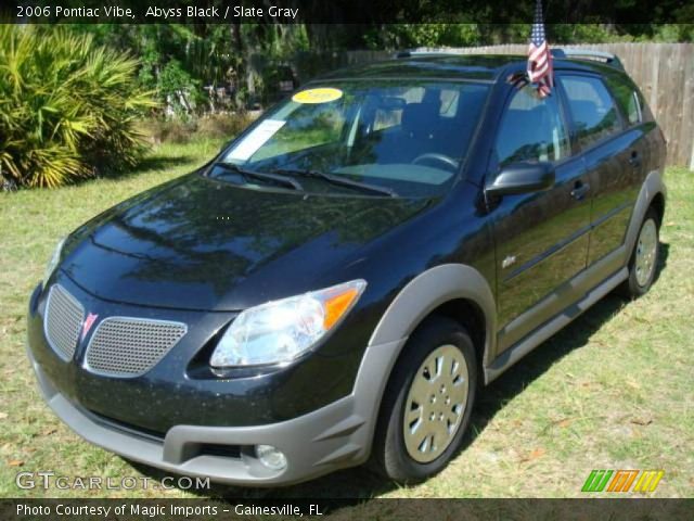 2006 Pontiac Vibe  in Abyss Black