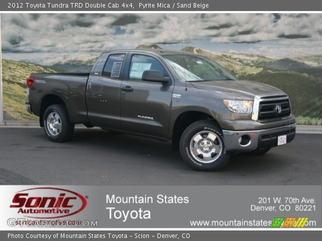 2012 Toyota Tundra TRD Double Cab 4x4 in Pyrite Mica