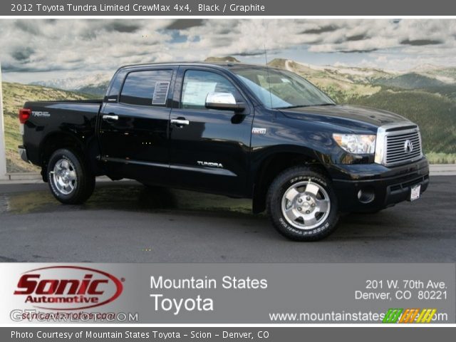 2012 Toyota Tundra Limited CrewMax 4x4 in Black