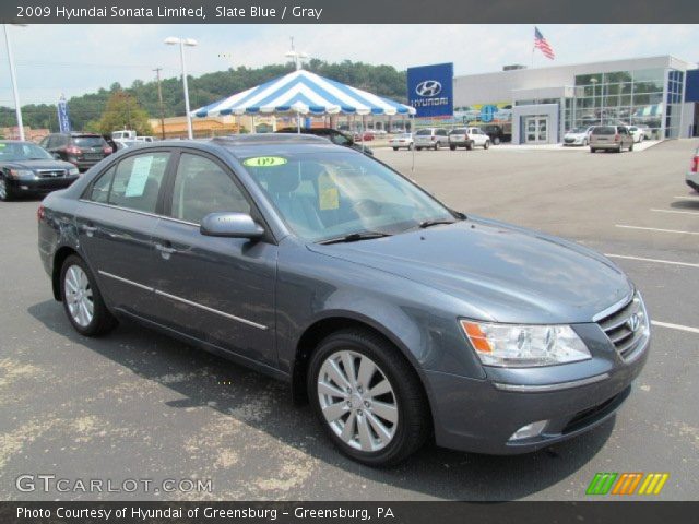 2009 Hyundai Sonata Limited in Slate Blue