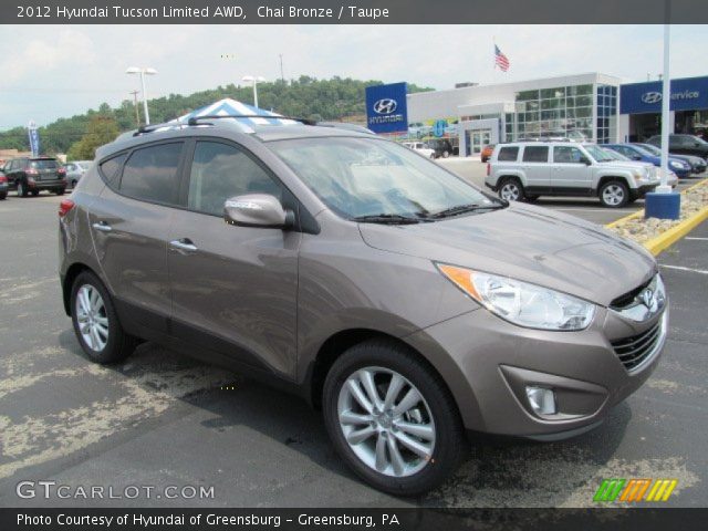 2012 Hyundai Tucson Limited AWD in Chai Bronze
