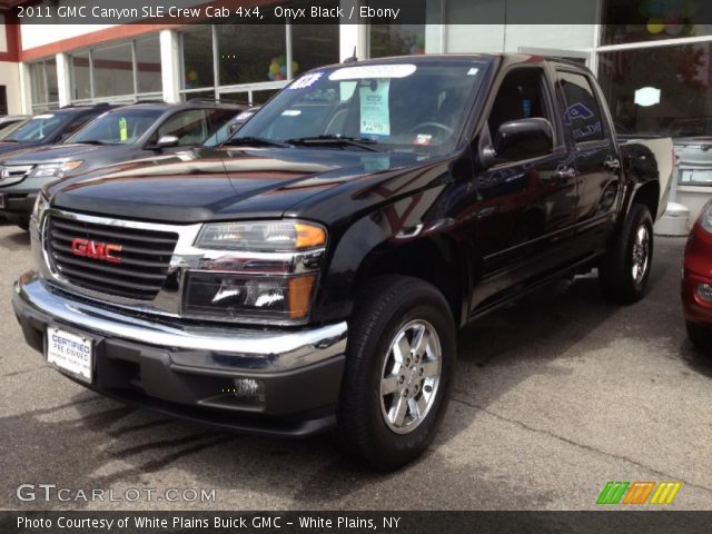 2011 GMC Canyon SLE Crew Cab 4x4 in Onyx Black