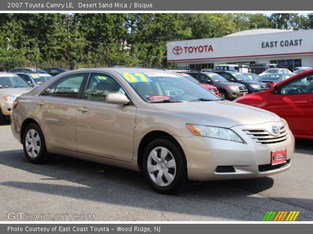 2007 Toyota Camry LE in Desert Sand Mica