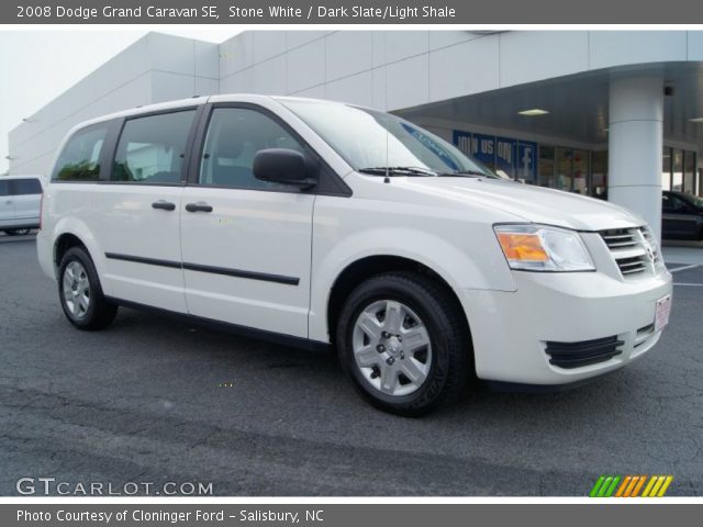 2008 Dodge Grand Caravan SE in Stone White