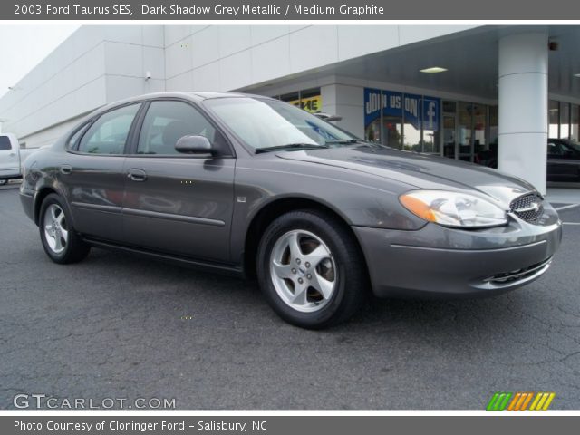 2003 Ford Taurus SES in Dark Shadow Grey Metallic