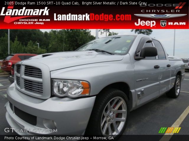 2005 Dodge Ram 1500 SRT-10 Quad Cab in Bright Silver Metallic