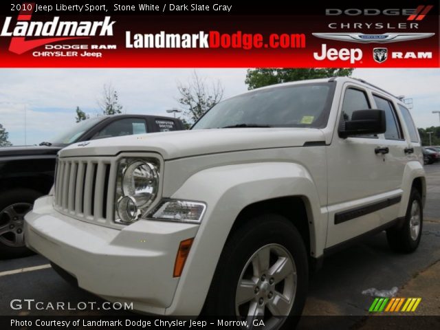 2010 Jeep Liberty Sport in Stone White