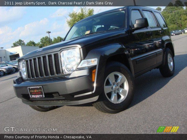 2011 Jeep Liberty Sport in Dark Charcoal Pearl