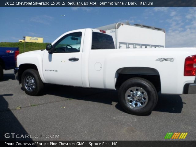 2012 Chevrolet Silverado 1500 LS Regular Cab 4x4 in Summit White