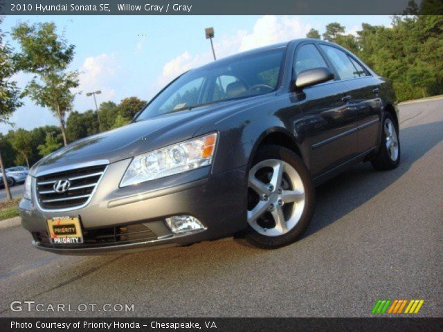 2010 Hyundai Sonata SE in Willow Gray