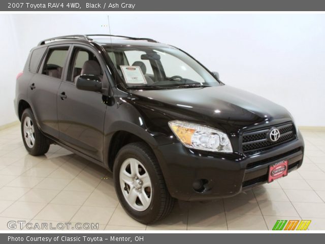 2007 Toyota RAV4 4WD in Black