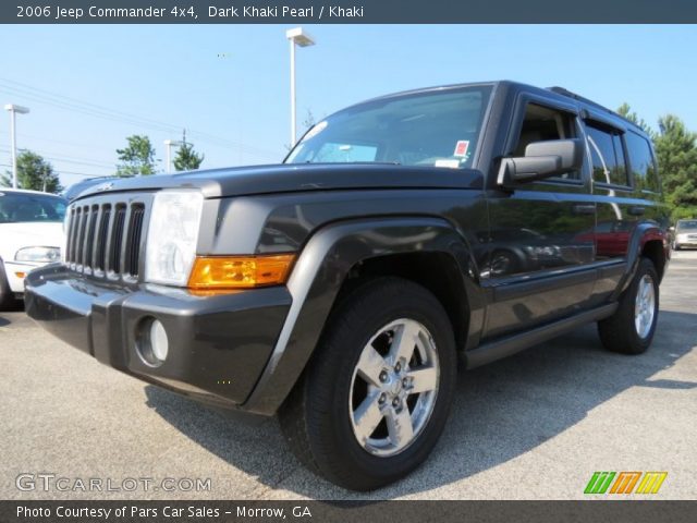 2006 Jeep Commander 4x4 in Dark Khaki Pearl