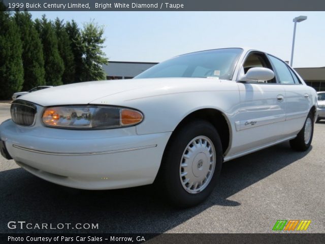 1999 Buick Century Limited in Bright White Diamond