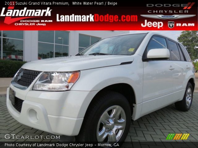 2011 Suzuki Grand Vitara Premium in White Water Pearl