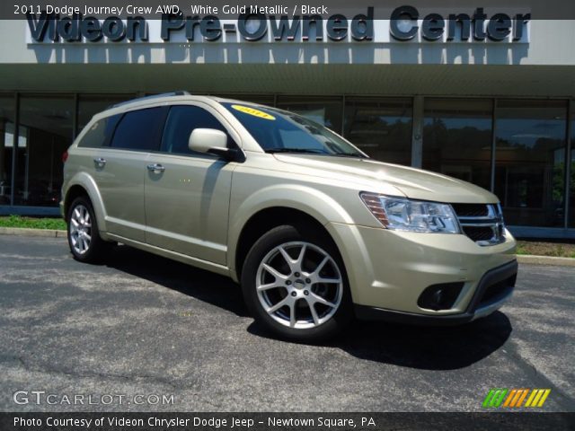 2011 Dodge Journey Crew AWD in White Gold Metallic