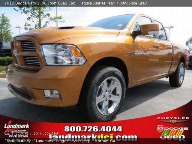 2012 Dodge Ram 1500 Sport Quad Cab in Tequila Sunrise Pearl