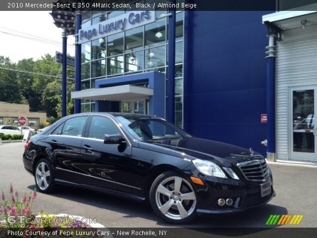 2010 Mercedes-Benz E 350 4Matic Sedan in Black