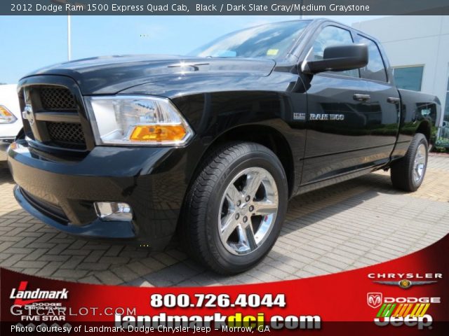 2012 Dodge Ram 1500 Express Quad Cab in Black