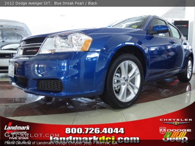 2012 Dodge Avenger SXT in Blue Streak Pearl