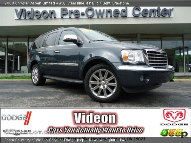 2008 Chrysler Aspen Limited 4WD in Steel Blue Metallic