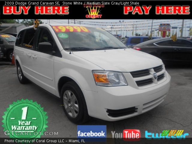 2009 Dodge Grand Caravan SE in Stone White