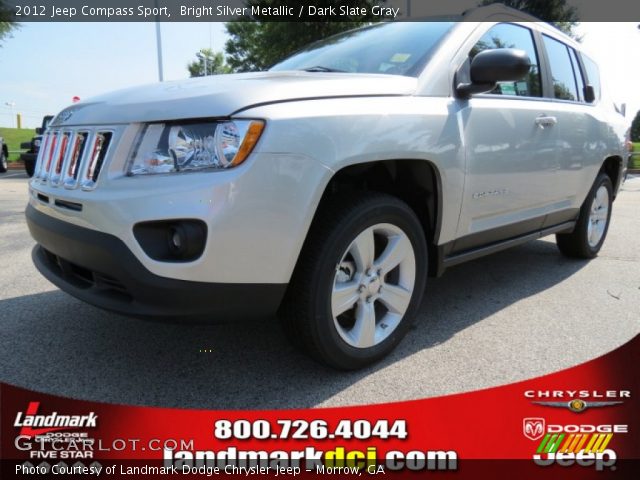2012 Jeep Compass Sport in Bright Silver Metallic