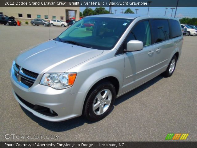 2012 Dodge Grand Caravan Crew in Bright Silver Metallic