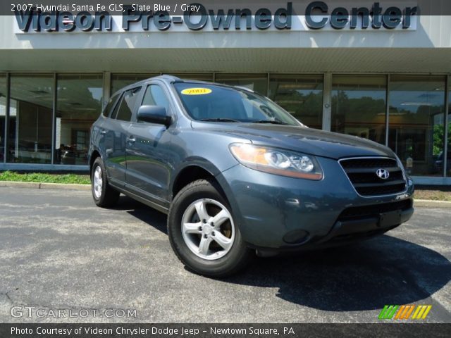 2007 Hyundai Santa Fe GLS in Slate Blue