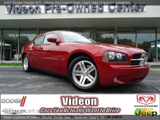 2007 Dodge Charger R/T in Inferno Red Crystal Pearl