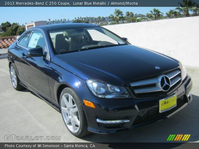 2013 Mercedes-Benz C 250 Coupe in Lunar Blue Metallic