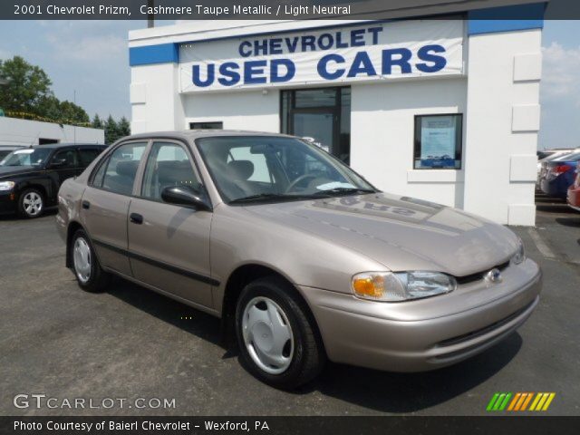 2001 Chevrolet Prizm  in Cashmere Taupe Metallic