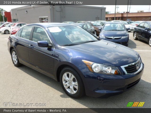 2010 Honda Accord LX-P Sedan in Royal Blue Pearl