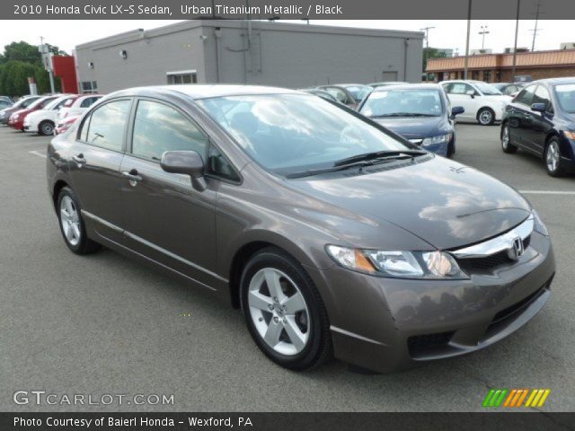 2010 Honda Civic LX-S Sedan in Urban Titanium Metallic