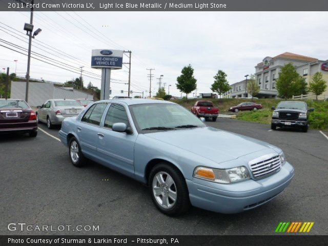 2011 Ford Crown Victoria LX in Light Ice Blue Metallic