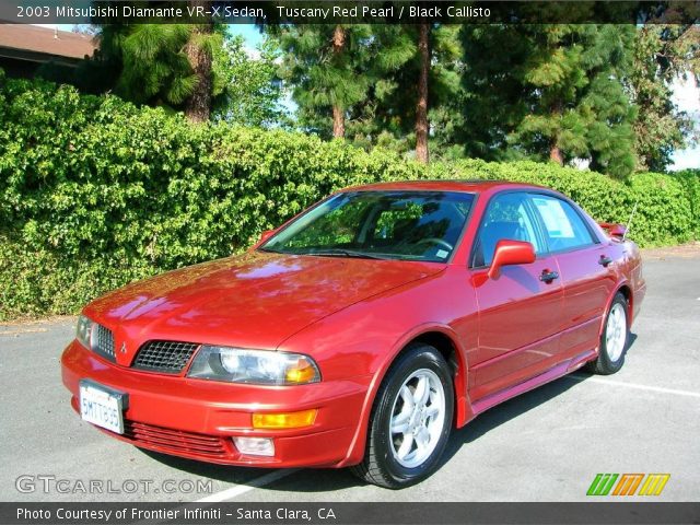 2003 Mitsubishi Diamante VR-X Sedan in Tuscany Red Pearl
